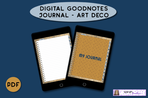 Download Digital GoodNotes Journal - Art Deco - Digital Collection