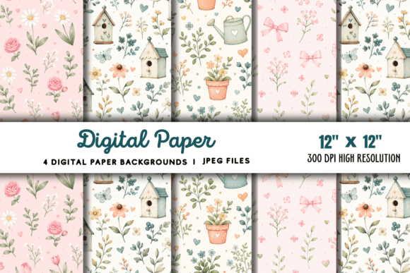 Download Digital Paper Pattern Background 26 - Digital Collection