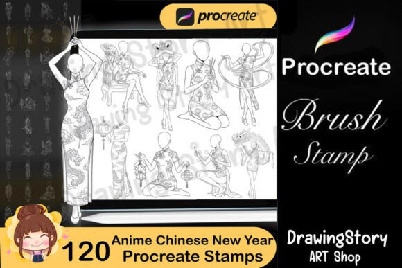 Download 120 Anime Girl Chinese New Year - Anime Collection