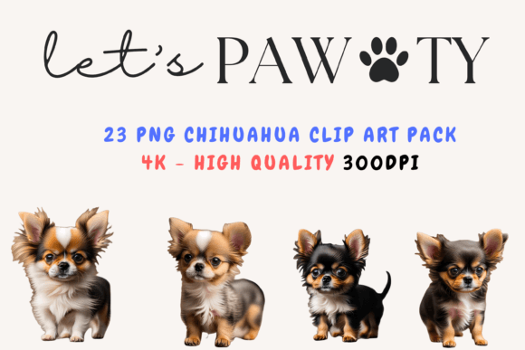Download 23 PNG Chihuahua Clip Art Pack - Chihuahua Collection