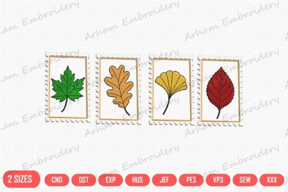 Download Autumn Leaf Postage Stamp - Premium Resources