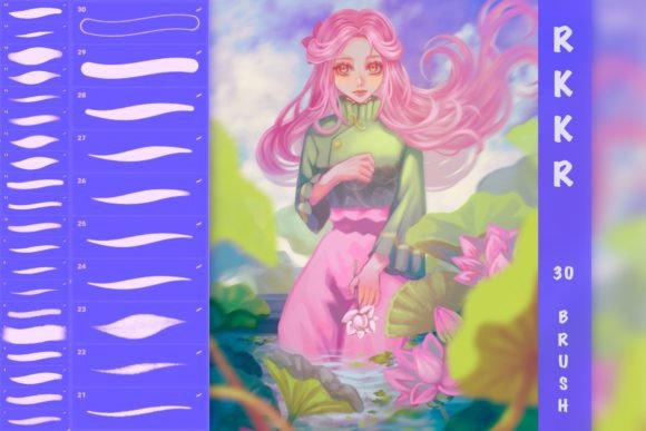 Download Anime Painting Brushes for Procreate - Anime Collection