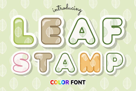 Download Leaf Stamp - Leaf stamp Collection